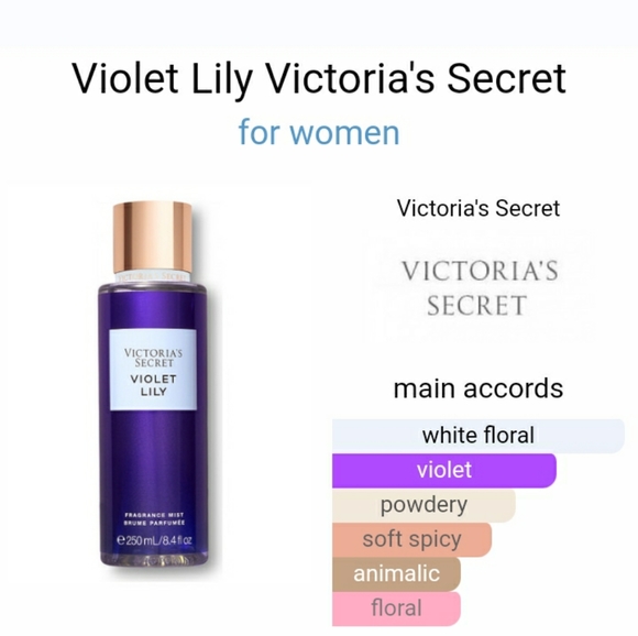 Victoria's Secret Bath & Body New Discontinued Violet Lilly Fine